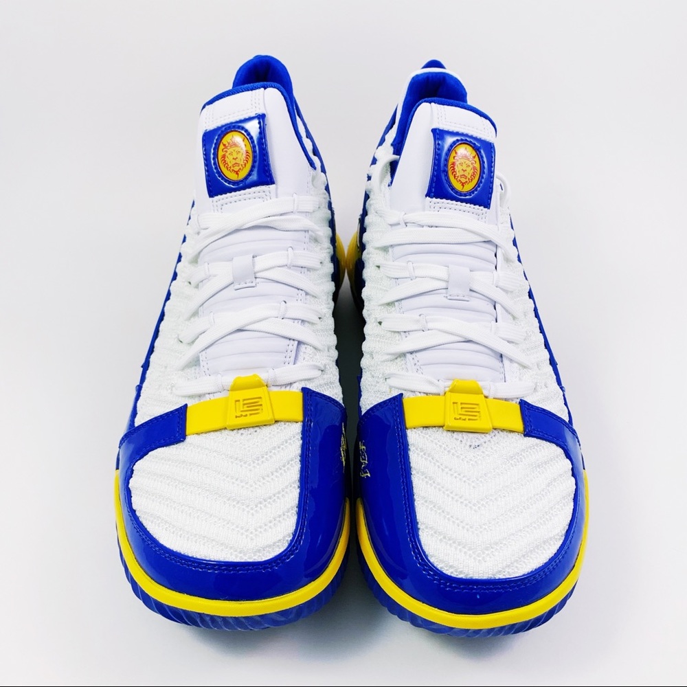 Nike LeBron James XVI 16 Superbron Basketball Sneakers Shoes Christmas Mens 10 - Picture 4 of 8